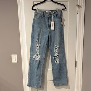 Just Black Denim Women's Light Blue Distressed Jeans